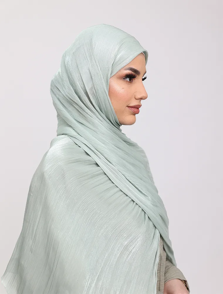 Sage Organza Hijab